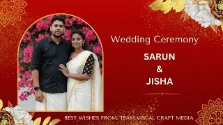 WEDDING - SARUN & JISHA