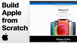 Build Apple from Scratch | Recreating Apple Site