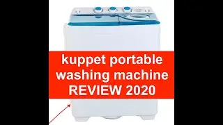 KUPPET PORTABLE WASHING MACHINE REVIEW 2020 رأيي في كنتي الأمريكية!!