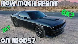 Вот стоимость каждой модификации моего Dodge Challenger RT 5.7L Hemi 2019 года!!!!!!