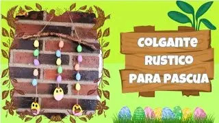 Rustic Easter Pendant
