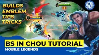 Chou TUTORIAL 2022- PRO GUIDE +BUILD- MLBB