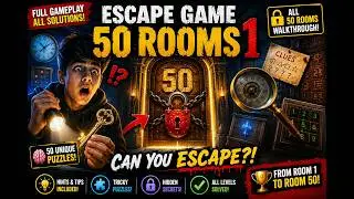 Escape game 50 Room All Levels - challenging game adventure.#latest  #adventure #challenging