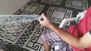 Como fazer  rede de pesca