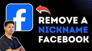 How To Remove A Nickname On Facebook !