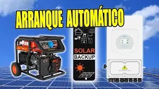Arranque autom&aacute;tico de generador GENERGY con inversor DEYE 🔌 &iexcl;F&aacute;cil y real!