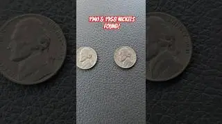 Coin Roll Hunting Nickels. Good dates found! #unboxing #coinrollhunting #unwrapping #oldcoins