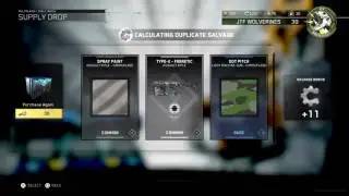 3 Common & 4 Rare Supply Drops on Infinite warfare