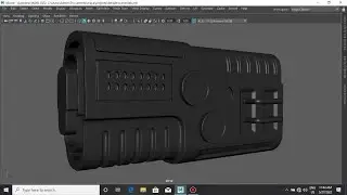 Hard surface modeling in maya @3d_viento #maya #3dmodeling
