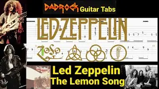 The Lemon Song - Led Zeppelin - Guitar + Bass TABS Lesson