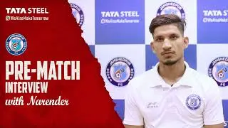 Pre-match interview | Narender | #JFCBFC | ISL 2021-22