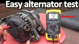 Alternator Diagnosis, Component Testing, and Repair Guide