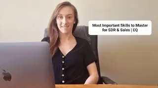 Most Important Skill to Master to be a top performing SDR BDR Sales Rep | Emotional Intelligence