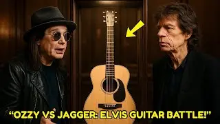 Ozzy Osbourne vs Mick Jagger: The Epic Fight Over Elvis&rsquo;s &pound;2M Guitar...