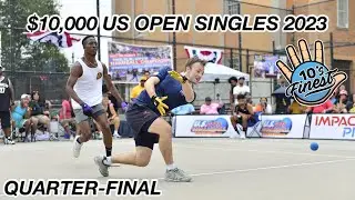 Открытый чемпионат США по теннису с призовым фондом $10 000 в одиночном разряде 2023 | Четвертьфи...