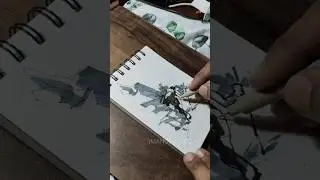 #art #drawing #draw #sketch #painting #artist #inkandpen #trending #viralvideo #viralshort