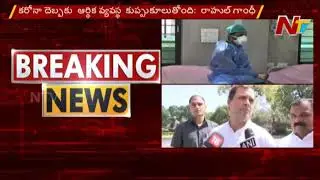 Rahul Gandhi Sensational Comments Over Coronavirus | NTV
