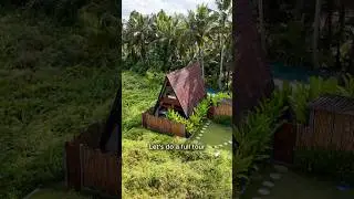 🏡🌿 Wake up to the jungle sky in Bali 📍ubud, Bali #shorts