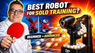 The Best Table Tennis Robots for Everyone? Coach Karol Tests 3 Models!