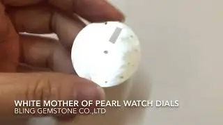 3 colors available!Mother of pearl shell watch dials