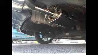 Kia Cerato Koup 1.6 resonator delete exhaust cold start
