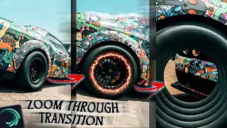 3D Infinite Tunnel Zoom Transition | Alight motion tutorial Malayalam