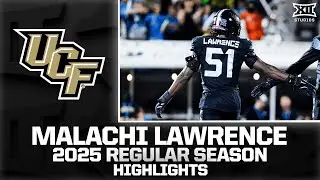 Malachi Lawrence 2025 Regular Season Highlights | Big 12 Football