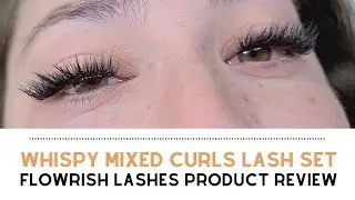 Накладные ресницы Whispy Mixed Curls || Обзор продукта Flowrish Lash