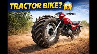 TRACTOR TYRE IN BIKE! 😱🚜 | Making World's First MONSTER BIKE! (Experiment)