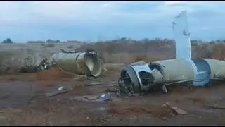 Al Asad Air Base Iraq before and after missile attack