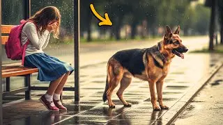 Crying Girl Ignored By Everyone Until A German Shepherd Arrived | ANIMAL STORIES