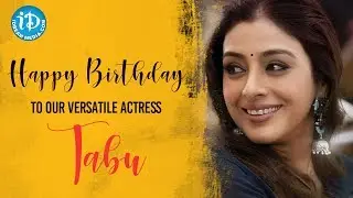 Wishing You A Very Happy Birthday To Our Versatile Actress Tabu From iDream Media