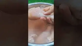 How to Clean Chicken Quickly | #shorts