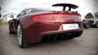 Aston Martin One-77 - Car #09 Startup and Driving