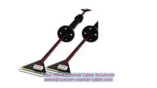 IPEX 20857-010T-01 molex 4 pin connector coax cable assembly for MIPI DSI displays Custom Wiring Par