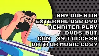 Troubleshooting External USB DVD Rewriter: DVD Playback but No Access to Data or Music CDs
