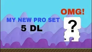 MY NEW PRO SET 5DL OMG! |GROWTOPİA|