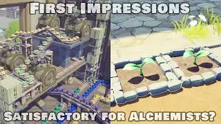 Alchemy Factory - Satisfactory for Alchemists | First Impressions!
