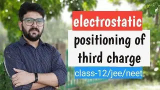 where does the third charge so that net force is zero?