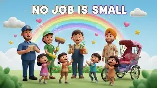 Community Helpers Song for Kids | No Job Is Big or Small Thank You Helpers | Moral Song for Kids