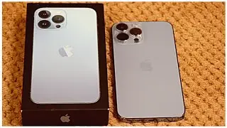 Распаковка и обзор  iPhone 13 Pro Max. Впечатления