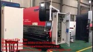 WF67K Series One-way Servo Pump Control Cnc Press Brake