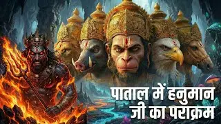 Jab Hanuman Patalllok Utre  Ahiravan Ka Ant | Epic Ramayan Story