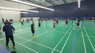 Chibi Titans vs WSBA Baddy Squad (MD4) - Badminton Veterans 2025 (Kilsyth)