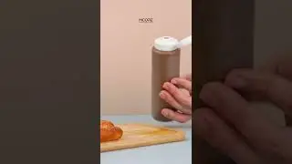 Plastic Sauce Bottles with Measurement Markings