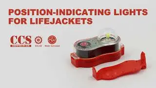 Position-Indicating Light For Lifejacket #shipsupply #shipchandler #LifeJacketLight #Safetyequipment
