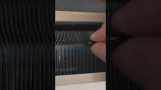 How to Straighten Air Conditioner Fins 4
