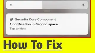 how to fix security core component problem xiaomi | how to solve security core component