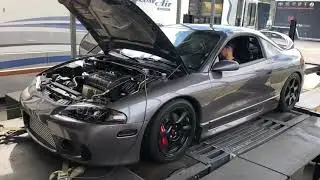 1997 Mitsubishi Eclipse Gsx Turbo AWD Dyno Pull
