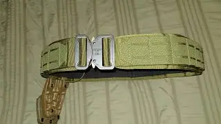 Replacement 2in Cobra Buckle Replica for Condor LCS Gun Belt/Battle Belt Olive Video Review 